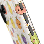 Cute Kawaii Fun Fruit Pattern Magnetic Impact-Resistant iPhone Case with MagSafe Compatibility