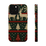 Holiday Reindeer Knit iPhone Case | compatible with MagSafe  Shamo's iPhone 13 Pro Max / Glossy