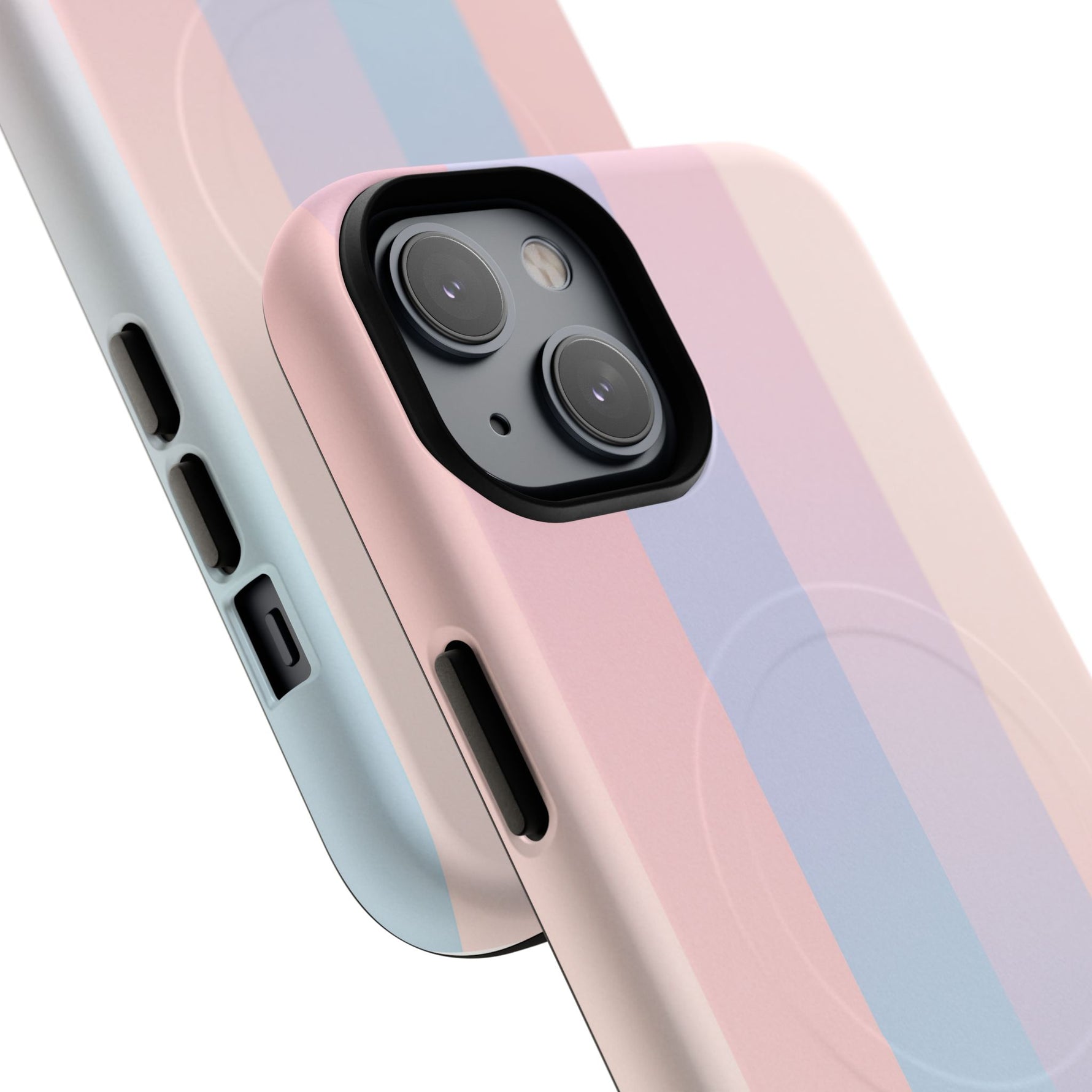 Pastel Stripe Blend Case for iPhone | MagSafe - Shamo's