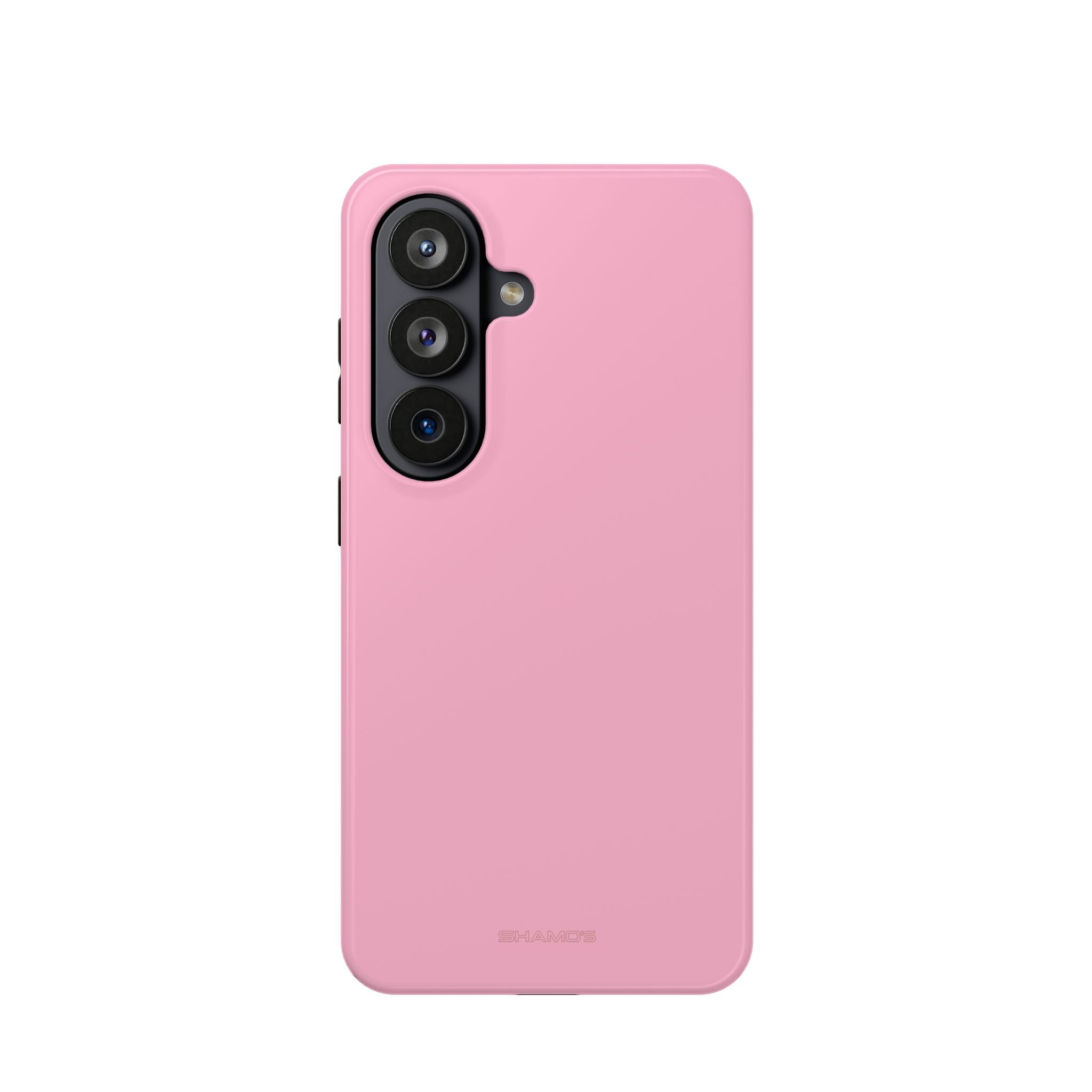 Plain pastel pink phone case