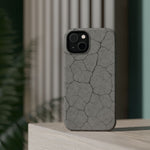 Cracked Concrete Texture iPhone Case with MagSafe compatibility  Shamo's
