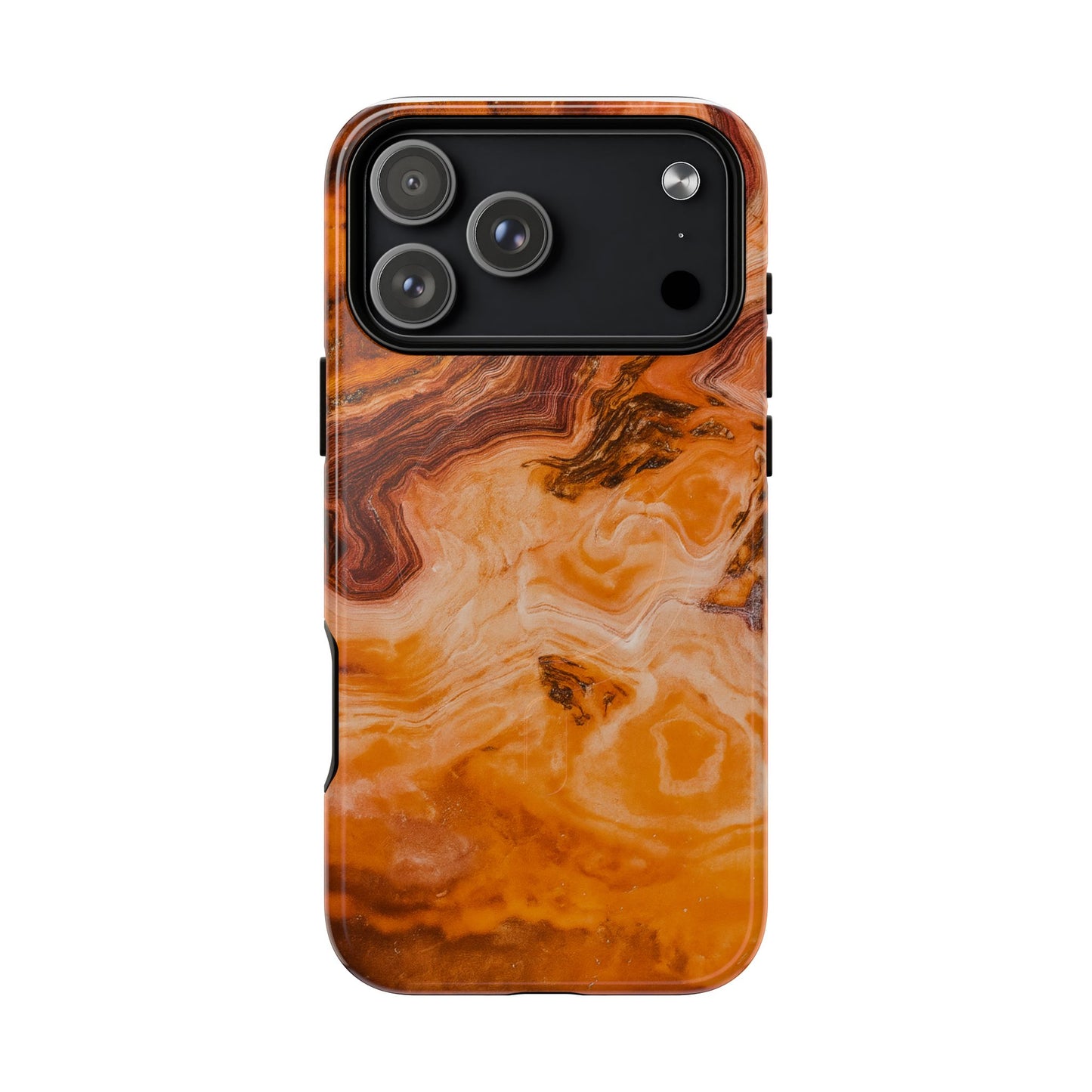 Amber Agate Marble iPhone Case — compatible with MagSafe - Shamo's