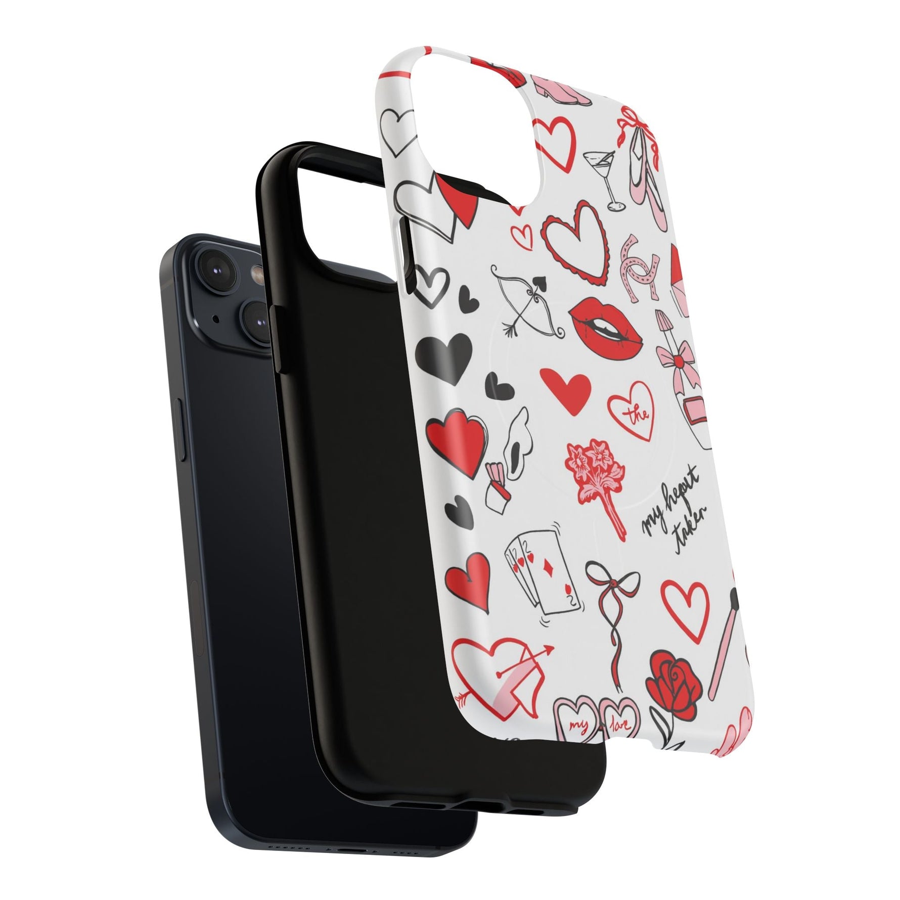 Love Doodle Tough iPhone Case (MagSafe compatible)  Shamo's