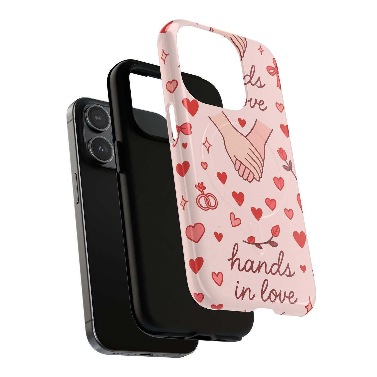 Hands in Love iPhone Case - Compatible with MagSafe  Shamo's