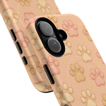 Pawfect Pattern Tough iPhone Case compatible with MagSafe