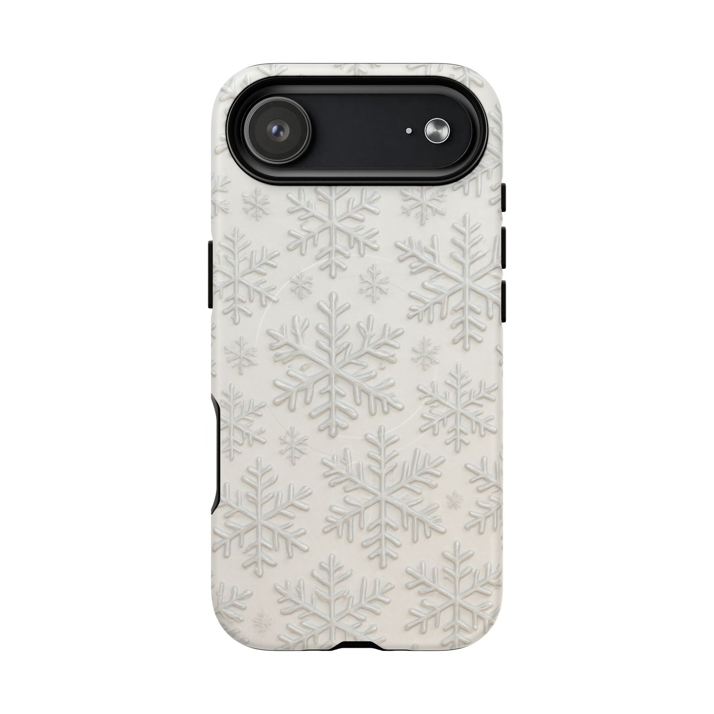 Snowflake Texture iPhone Case compatible with MagSafe - Shamo's