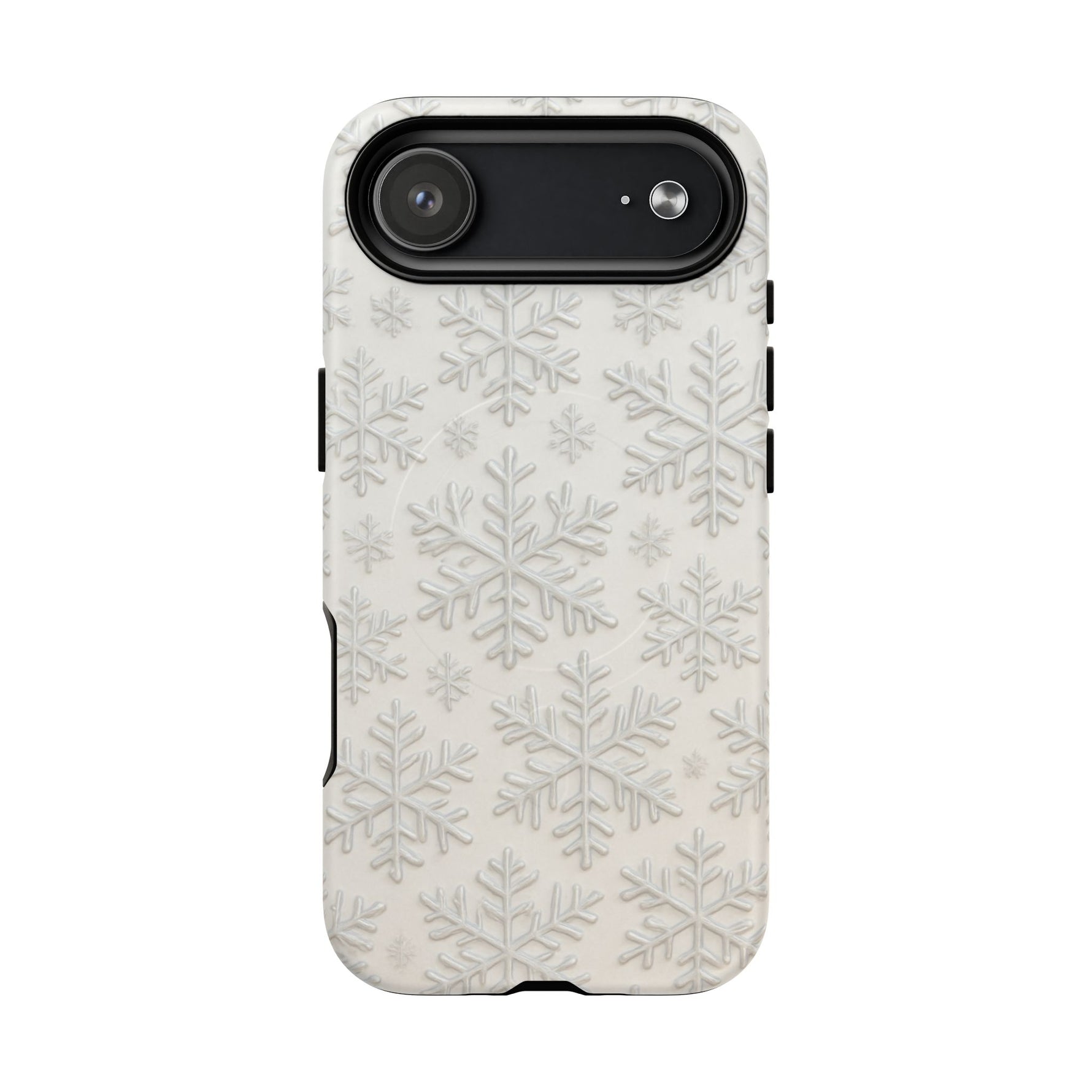 Snowflake Texture iPhone Case compatible with MagSafe - Shamo's
