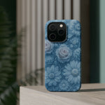 Frozen Beauty Floral Rose iPhone Case | MagSafe compatible  Shamo's