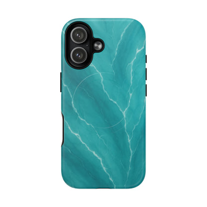 Ocean Aura Marble iPhone Case — MagSafe Compatible - Shamo's
