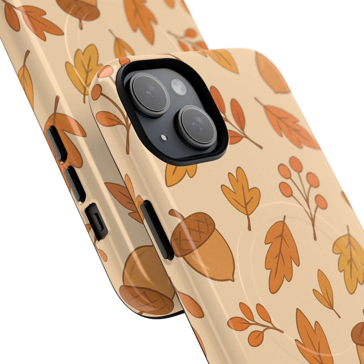 Autumn Leaves Woodland Berries iPhone Case | MagSafe