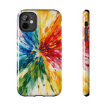 Vibrant Abstract Paint Explosion Impact Phone Case  Shamo's iPhone 11