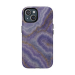 Purple Agate Marble iPhone Case with MagSafe - Shamo's