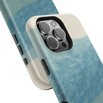 “Calm Over Chaos” Abstract Ocean Wave iPhone Case | MagSafe Compatible  Shamo's