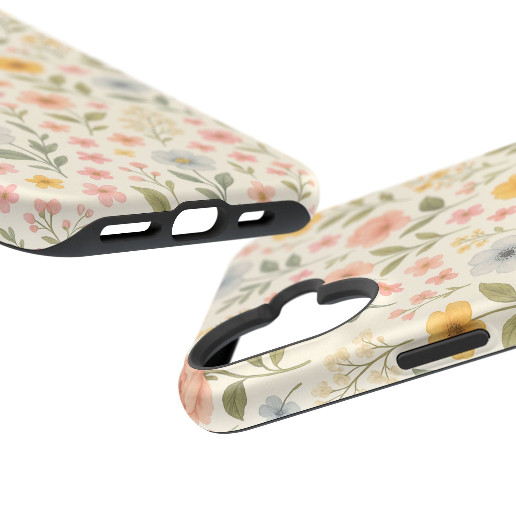 Floral Garden Impact iPhone Case with MagSafe compatibility  Shamo's