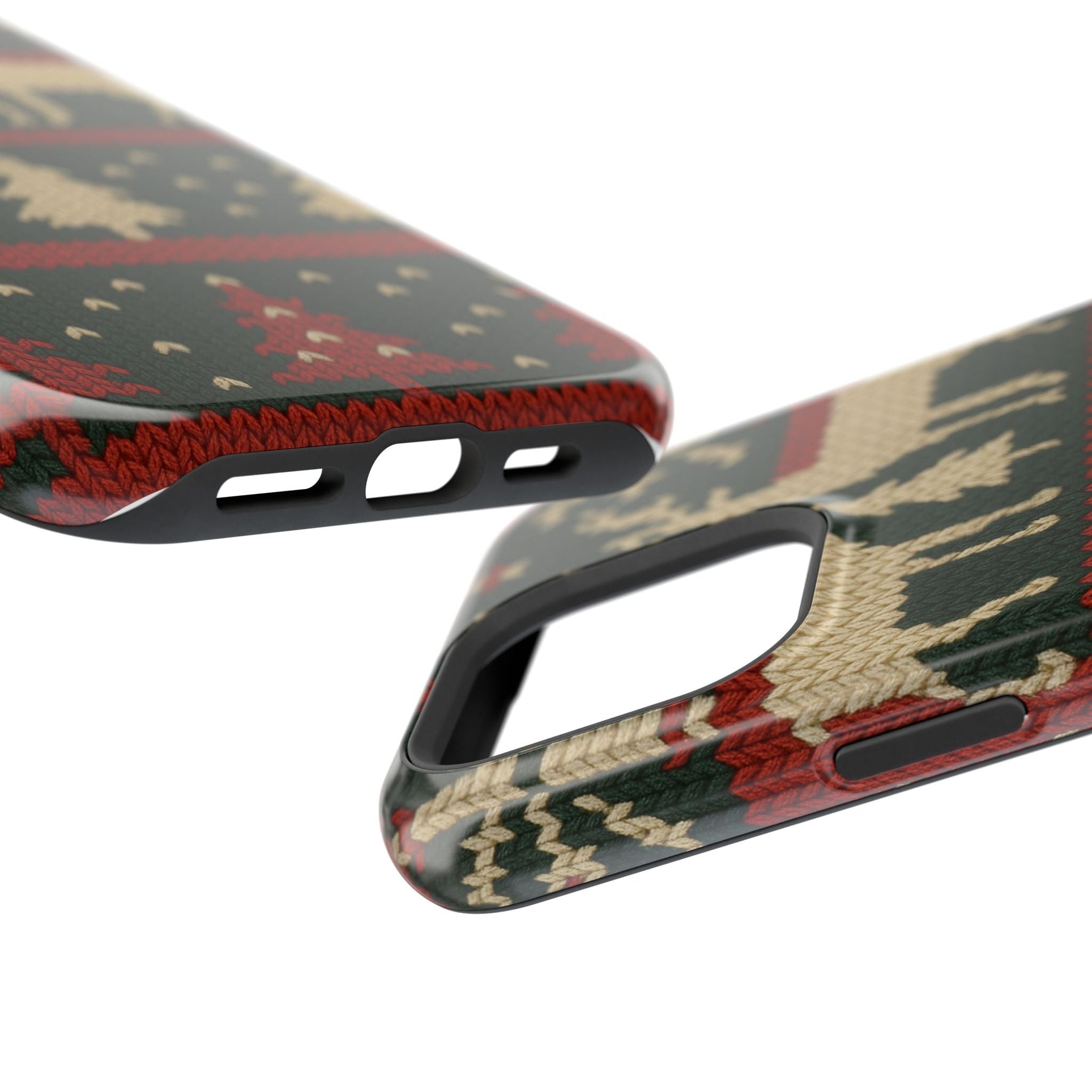 Holiday Reindeer Knit iPhone Case | compatible with MagSafe  Shamo's