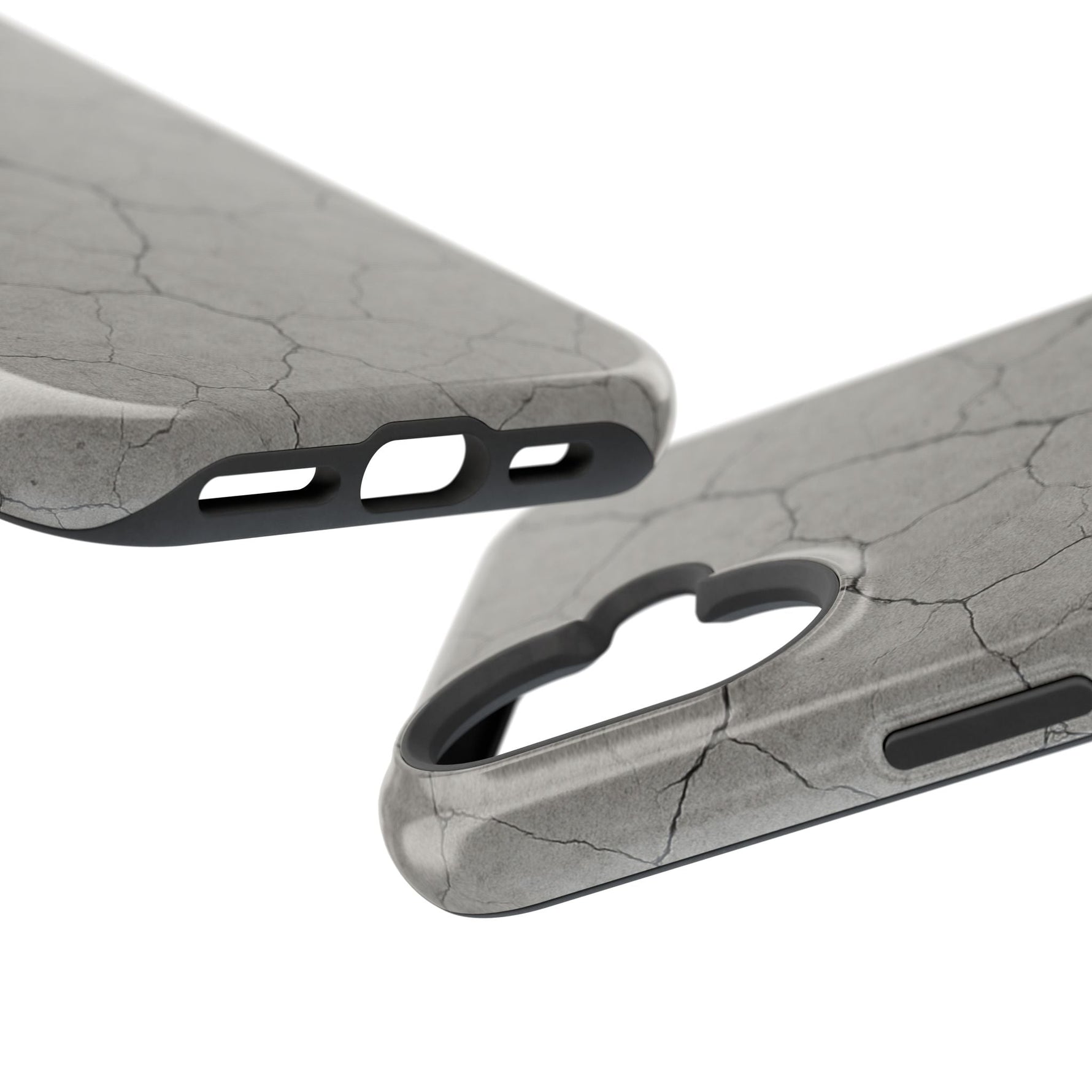 Cracked Concrete Texture iPhone Case with MagSafe compatibility  Shamo's
