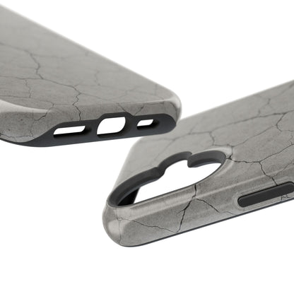 Cracked Concrete Texture iPhone Case with MagSafe compatibility  Shamo's