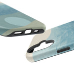 “Calm Over Chaos” Abstract Ocean Wave iPhone Case | MagSafe Compatible  Shamo's