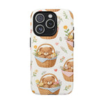 Teddy Berry Basket iPhone Case with MagSafe