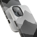 Monochrome Mountain Design iPhone Case | MagSafe  Shamo's