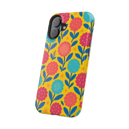 Vibrant Floral MagSafe Phone Case