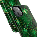 Luxury Series Emerald Gem iPhone Case with MagSafe - Shamo's