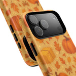 Autumn Harvest iPhone Case — Pumpkin & Haystack Fall with MagSafe  Shamo's
