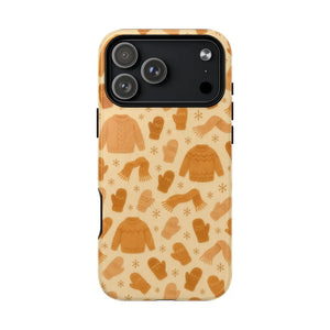 Cozy Winter Sweaters Holidays iPhone Case — Warm Knit Pattern with MagSafe - Shamo's
