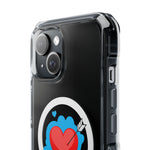 MagSafe-Compatible Clear Phone Case — "Be Mine Love Edition" - iPhone 17 - Shamo's