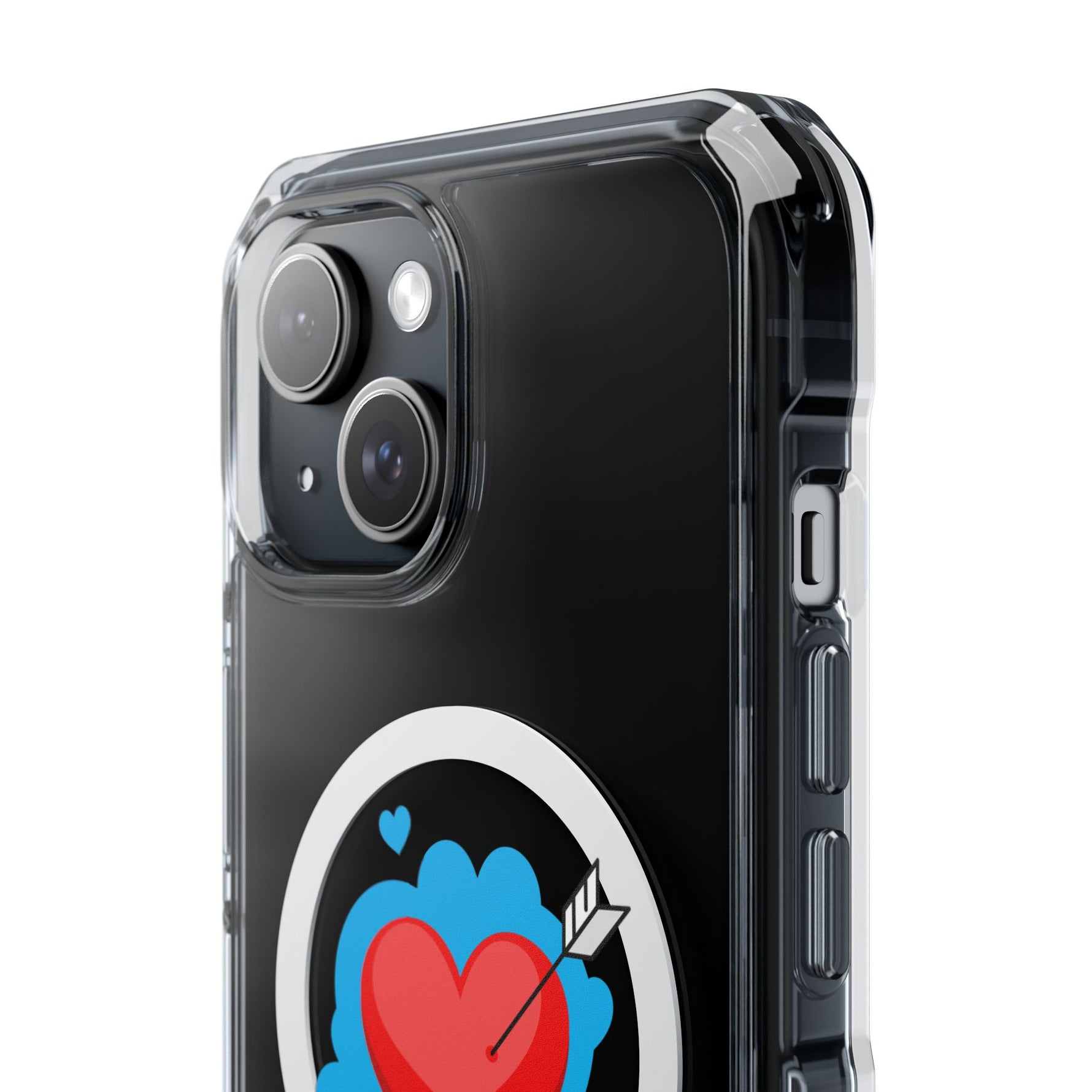 MagSafe-Compatible Clear Phone Case — "Be Mine Love Edition" - iPhone 17 - Shamo's