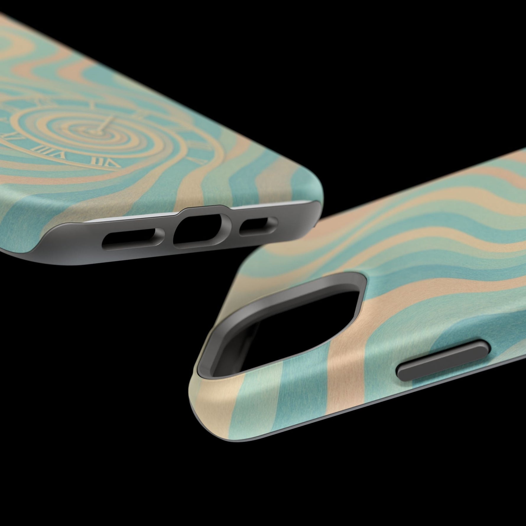 “Flow of Time” iPhone Case with MagSafe Compatibility  Shamo's
