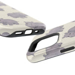 Cute Tiny Hippo Magnetic Impact-Resistant Phone Case