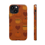 Fall Pumpkin & Coffee iPhone Case - Shamo's