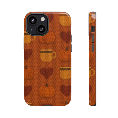 Fall Pumpkin & Coffee iPhone Case - Shamo's