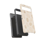 Neutral Pebble Pattern Tough iPhone Case  Shamo's