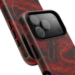 Red Marble iPhone Case with MagSafe  Shamo's