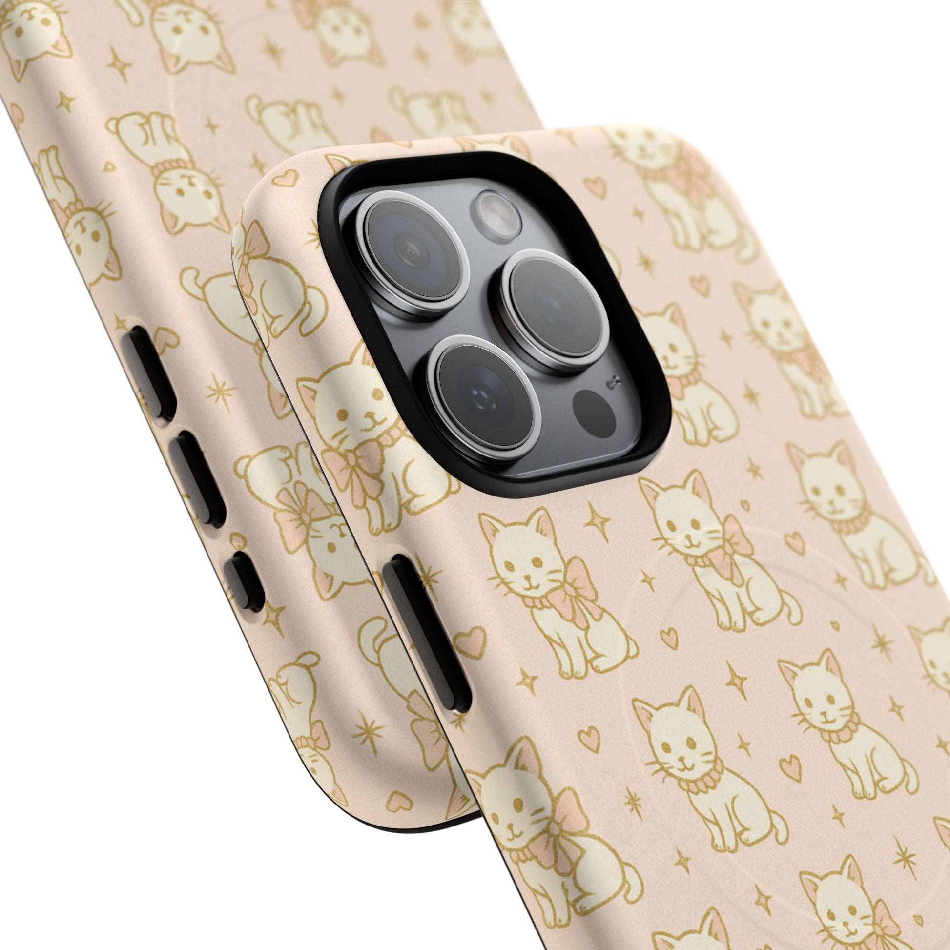 Cute Kawaii Cat Pattern iPhone Case with MagSafe - Shamo's