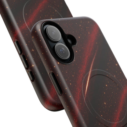 Red Nebula iPhone Case with MagSafe