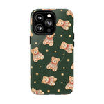 Funda para iPhone con diseño de osito de peluche y corazón (con MagSafe)