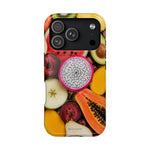 Tropical Fruit Magnetic Impact-Resistant Phone Case with MagSafe