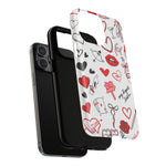Love Doodle Tough iPhone Case (MagSafe compatible)  Shamo's