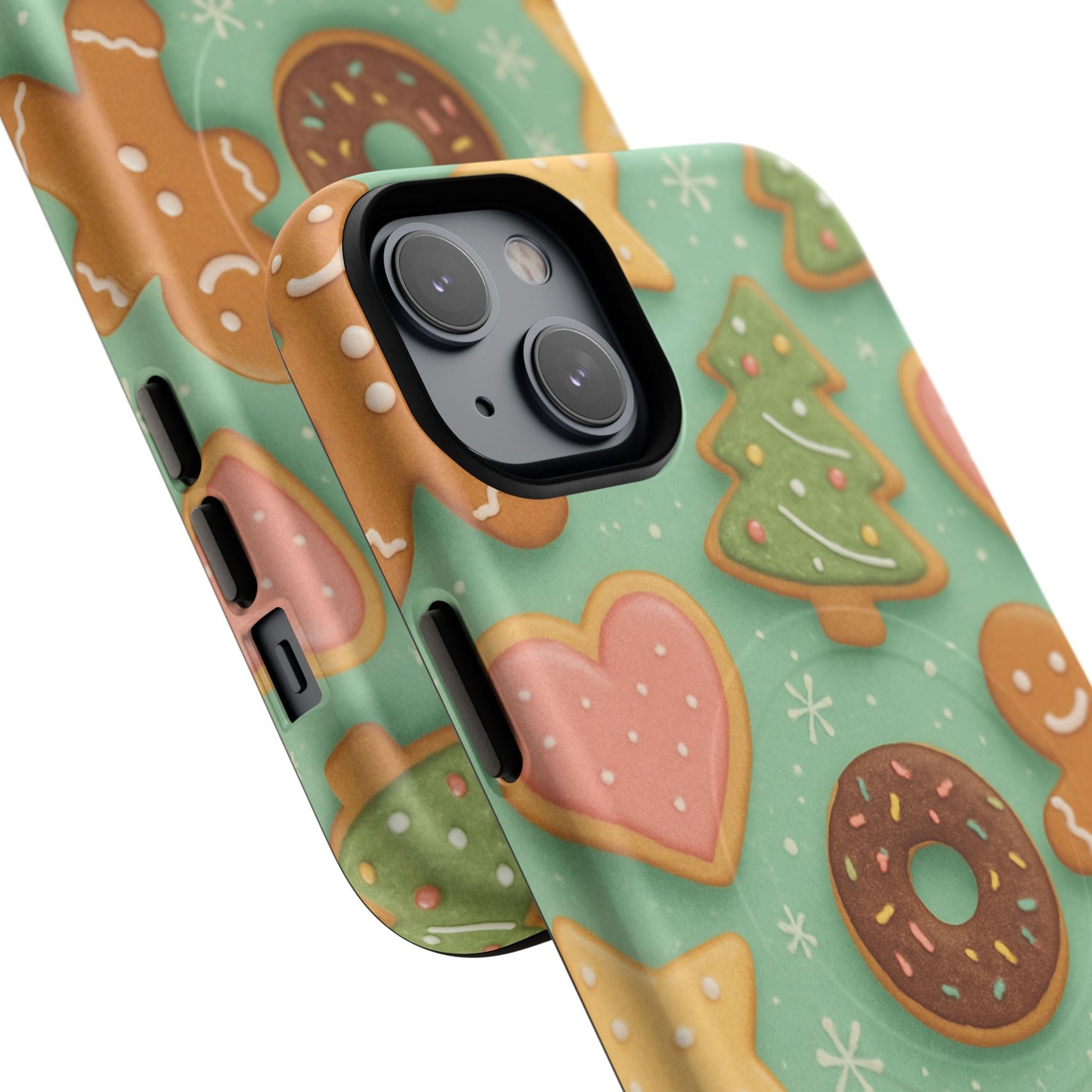 Holiday Cookie Pattern iPhone Case — MagSafe compatible  Shamo's