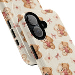 Telefoonhoesje met MagSafe met teddybeer verliefd