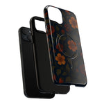Floral Night Velvet iPhone Case - Works with MagSafe - Shamo's