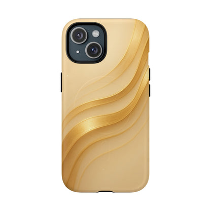 Luxury Series Golden Aura iPhone Case compatible with MagSafe - Shamo's