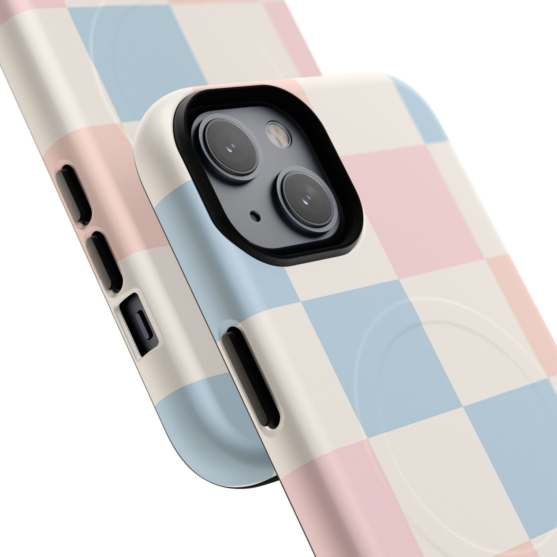 Pastel Checkerboard Pattern iPhone Cases - MagSafe - Shamo's