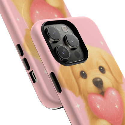 Puppy Love iPhone Case with MagSafe