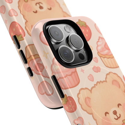 Sweet Bakery Bear iPhone Case with MagSafe