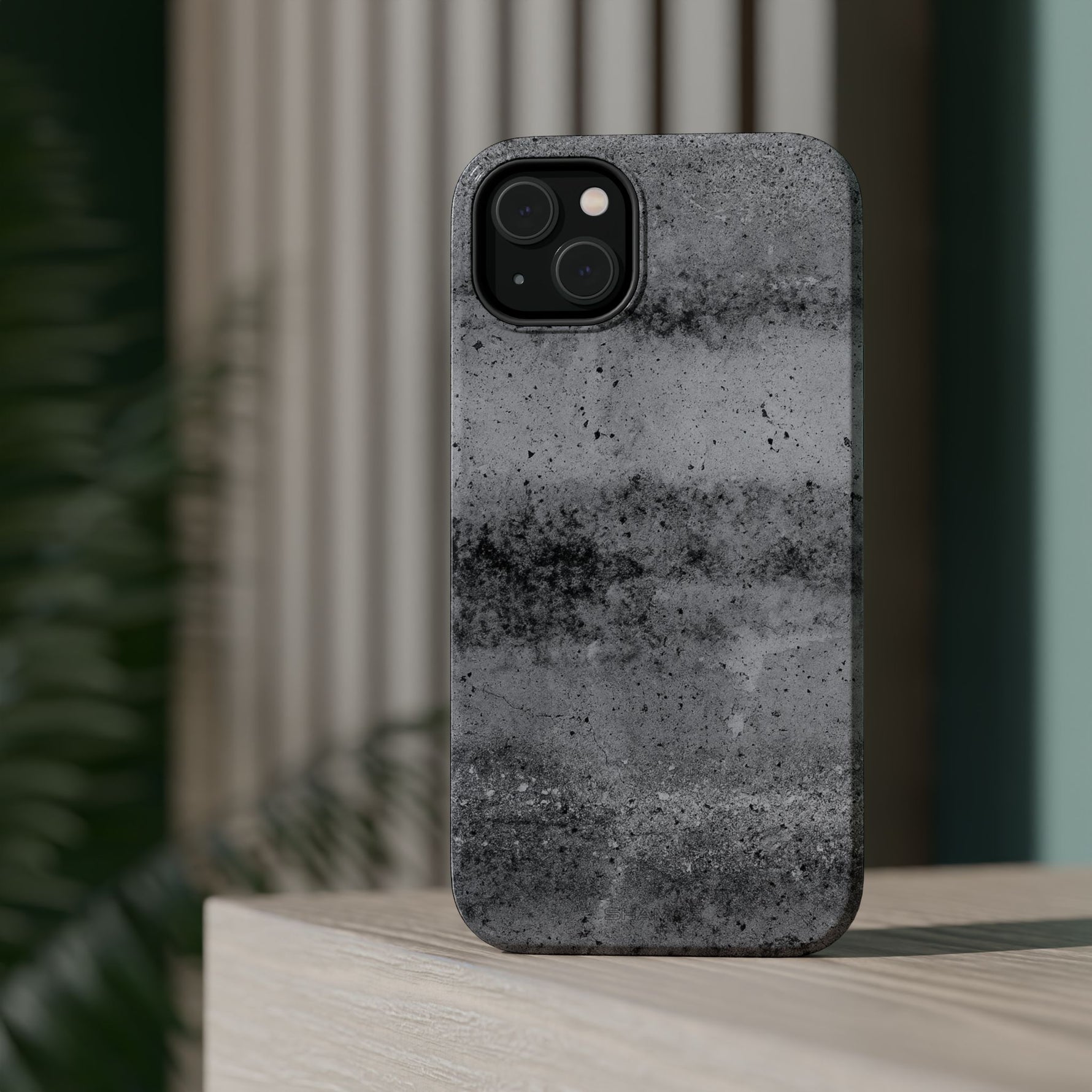 Concrete Pattern iPhone Case with Magsafe Compatibility