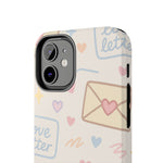 Pastel Love Letter Hearts Impact Phone Case  Shamo's